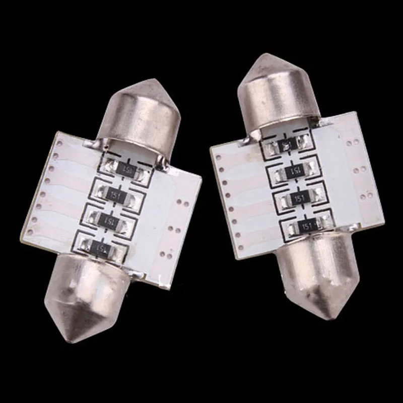 2pcs Top Ice Blue 12LED 12SMD 1.25\