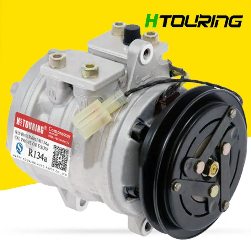 10P08E AC Compressor For Suzuki X-90 Swift Samurai L4 1.3 1.6 CO 6130DC 95200-67A20 95200-83080 96052918 95200-67A60 95230-67A40