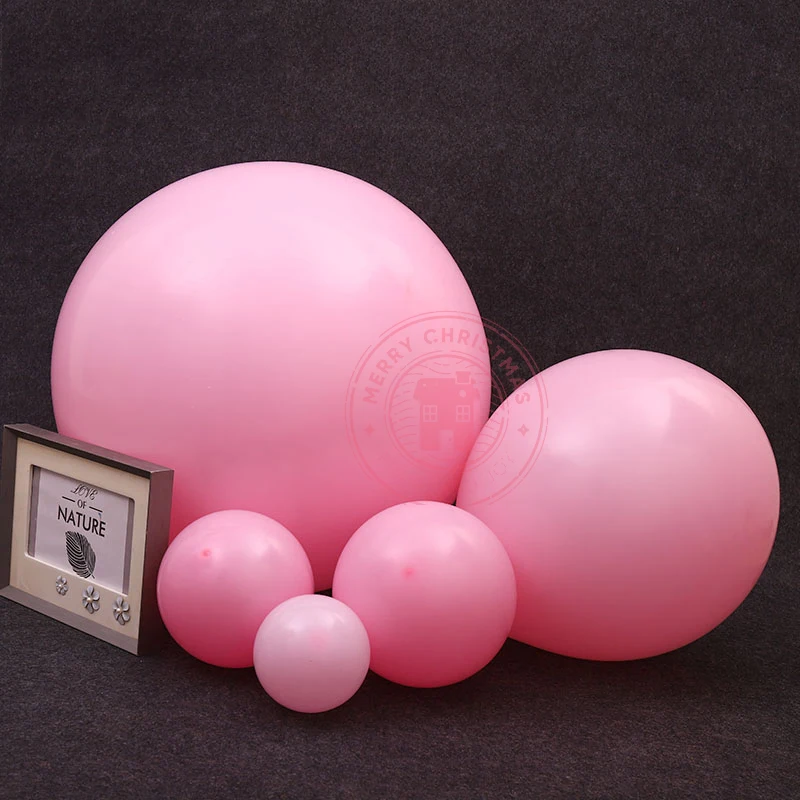 

5-36inch Pink Balloons Baby Shower Globos Girl Happy Birthday Party Decoration Wedding Scene Decor Festival Latex Balloon Toys