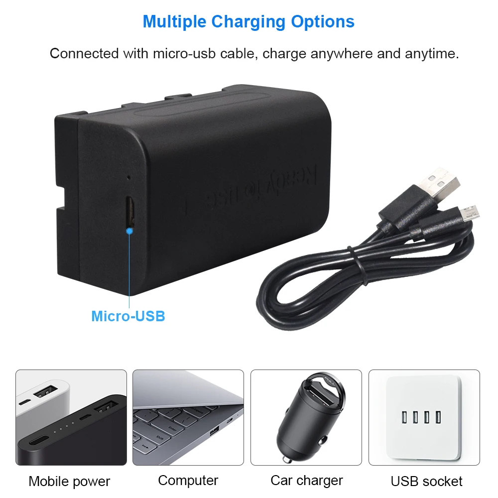 PALO NP-F550 NP F550 NPF550 충전식 리튬 이온 카메라 배터리 소니 NP-F330 NP-F530 NP-F570 NP-F730 NP-F750 NP-F770 NP-F970