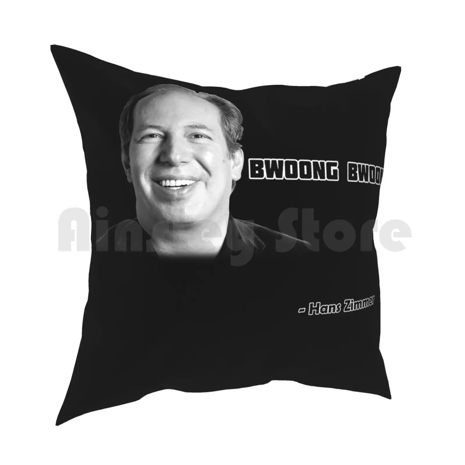 Hans Zimmer Pillow Case Printed Home Soft Throw Pillow Hans Zimmer Gladiator Inception Interstellar Movies Film Cinema