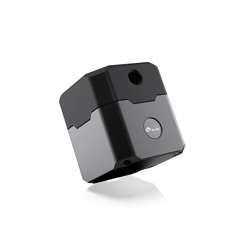 Насос Bykski с водяным охлаждением PWM D5 для корпуса игрового компьютера, мощный 12 В, 1,5 А, черный, B-UL-D5-X-V3