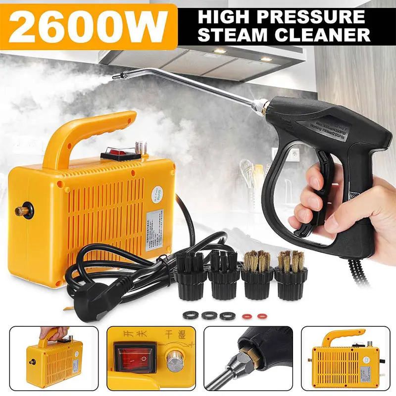 

110V 220V High Temperature Steam Cleaner For Hood Air Conditioner Car Mobile Cleaning Machine Pumping Sterilization Disinfector