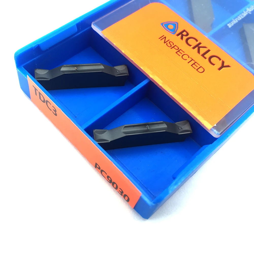 10 шт. канавочный резец TDC2 TDC3 TDC4 TDC5 PC9030 2 мм/3 мм/4 мм высокого качества машина для нарезания канавок в поворотные твердосплавные вставки в инструменты