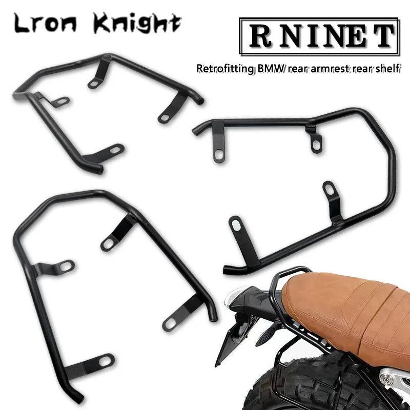 

For BMW R Nine T RNineT Rnine T ninet R9T 2014-2020 2019 Motorcycle Rear Seat Luggage Carrier Rack Fender Saddlebag Cargo Shelf