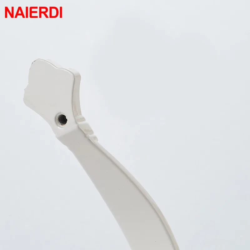 NAIERDI Zinc Aolly Ivory White Cabinet Handles Kitchen Cupboard Door Pulls Drawer Knobs European Fashion Furniture Handle