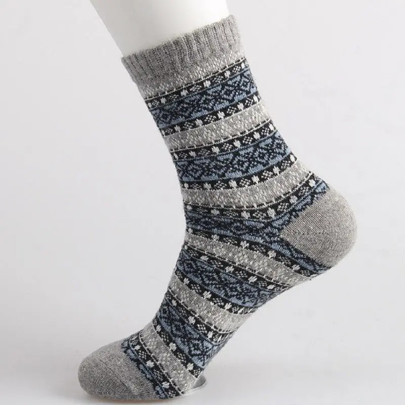 1 paar Thermische Wolle Kaschmir Socken Männer Männlichen Verdicken Socke Casual Komfortable Warme Winter Dicke Socken Chaussette Homme sokken