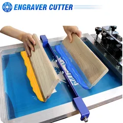 Screen Printing Stencial Plate Isolator Simple Tool for Double Color Printing