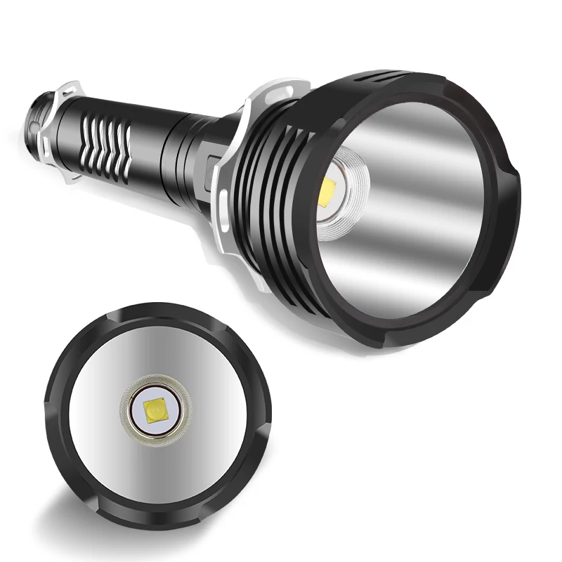 XHP90.2 4-core High Quality Led Flashlight Powerbank Function Torch Usb Rechargeable 18650 or 26650 Battery Aluminum Lantern