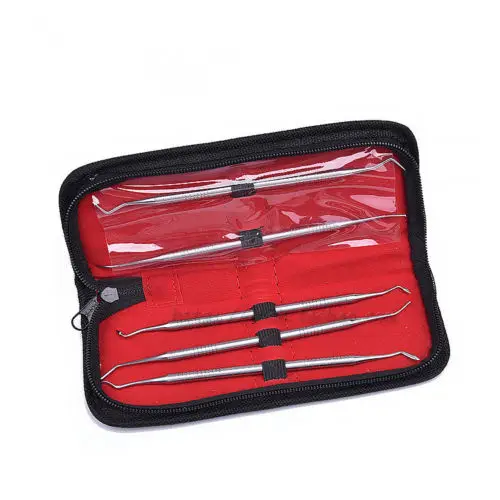 

5pcs/set Dental Resin dresser plugger Shaping Filling resin Spatula Kit Dental instruments