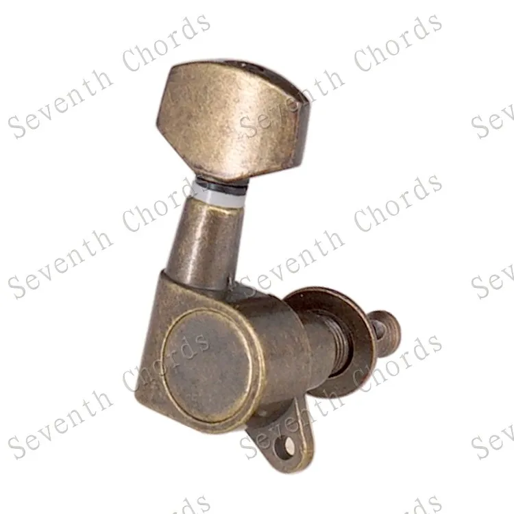 1 Set Bronze-Kupfer-Stimmwirbel für E-Gitarre und Akustikgitarre, Stimmmechaniken, Saiten, Knöpfe, Stimmapparate, Zubehörteile – Detail 13