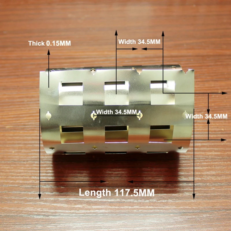 1M 32650 lithium battery pack high current nickel plated 32700 assembly connection spot welding and nickel plate 0.15mm thick