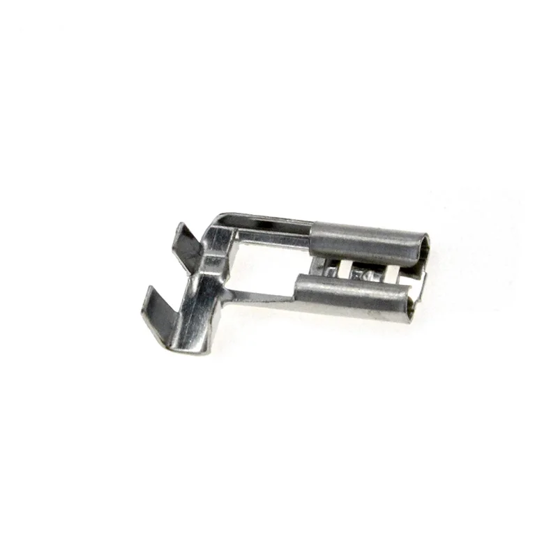 20/50 pcs/batch 4.8 crimp terminal female header with flag terminal speaker flag terminal with sheath tin plated