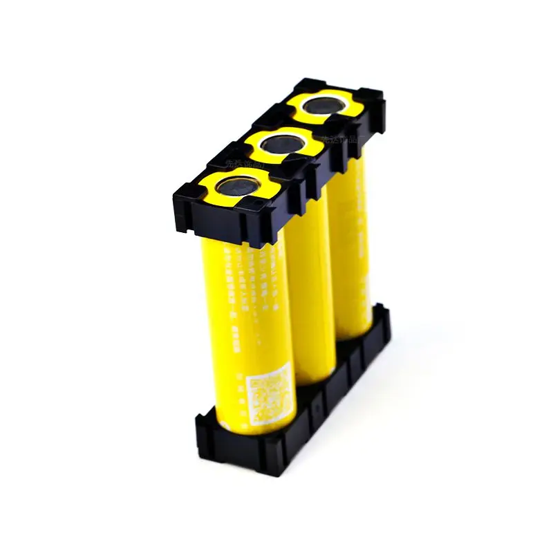 2P 3P 18650 배터리 홀더 브래킷, Diy 리튬 이온 셀용 원통형 플라스틱 홀드