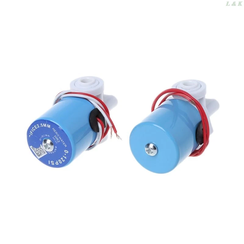 Électrovanne d'entrée d'eau domestique | À connexion rapide, 1/4 "pièces pour machines à eau Pure