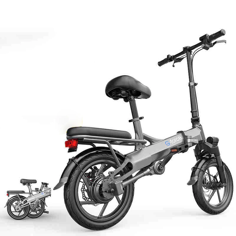 14 inch chainless electric folding bicycle Substitute shaft drive Mini electric bicycle City ebike