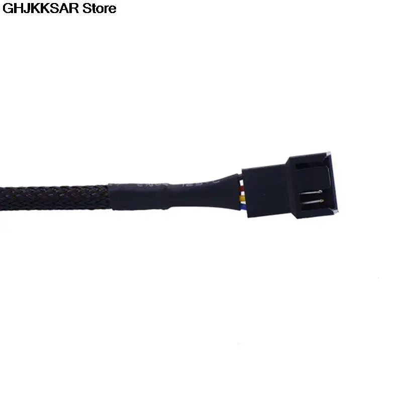 1pc 27/42/80cm PWM Extension Cable Mainboard CPU 4 PIN Fan 4P Adapter Cable Computer Case 4 PIN Power Cables Connectors