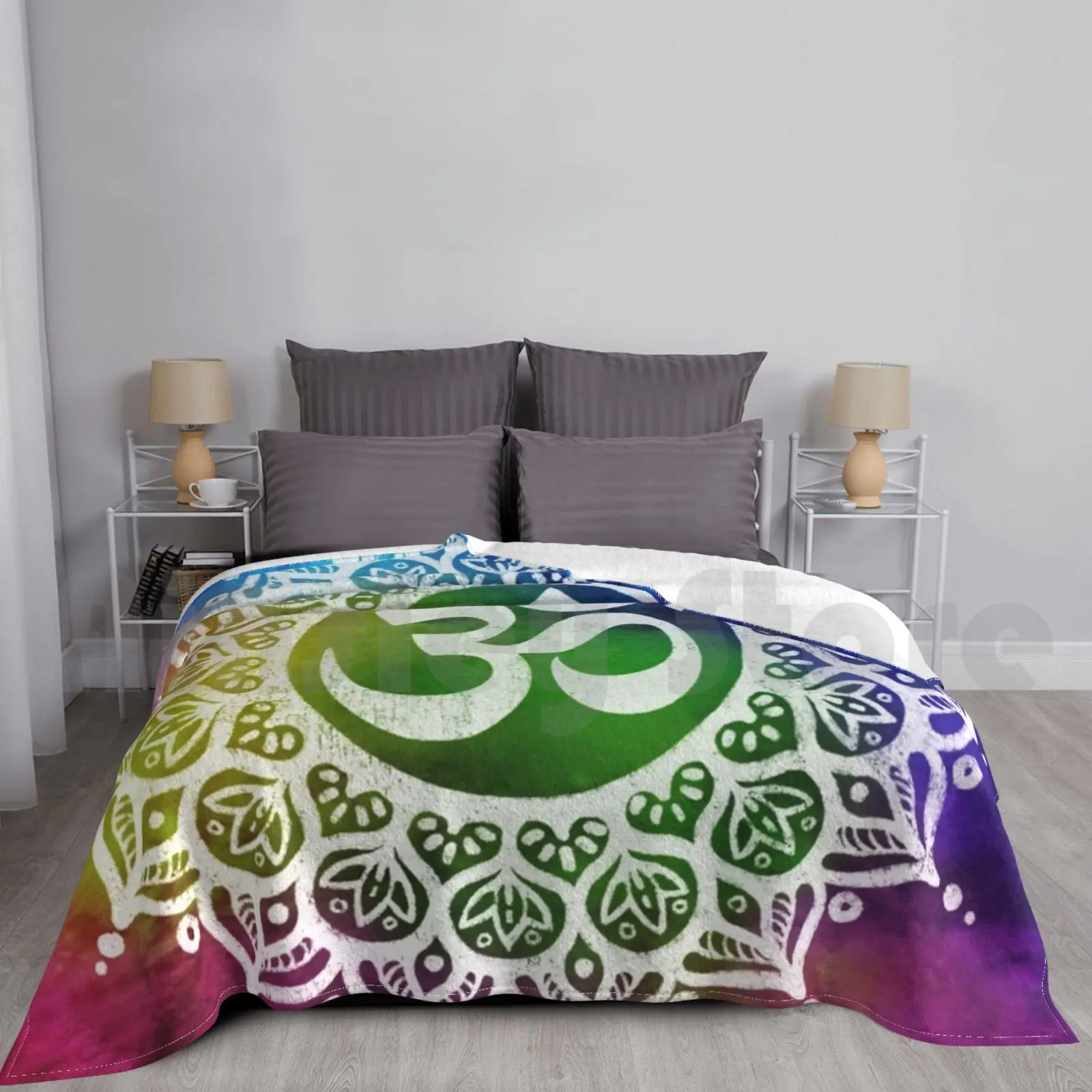 Om Mandala Blanket …