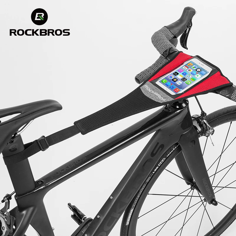 Rockbros fita de suor para bicicleta, acessório de treinamento à prova de suor e suor, rede de proteção para ciclismo Rockbros fita de suor para bicicleta, acessório de treinamento à prova de suor e suor, rede de proteção para ciclismo