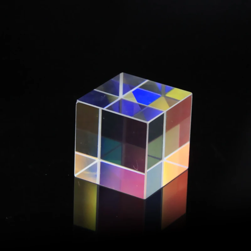 Imagem -04 - Prisma Dicroico para Fotografia Prismas X-cube Feixe Fotográfico Divisão Acessórios Decorar Luz Bonito Luz 18 mm
