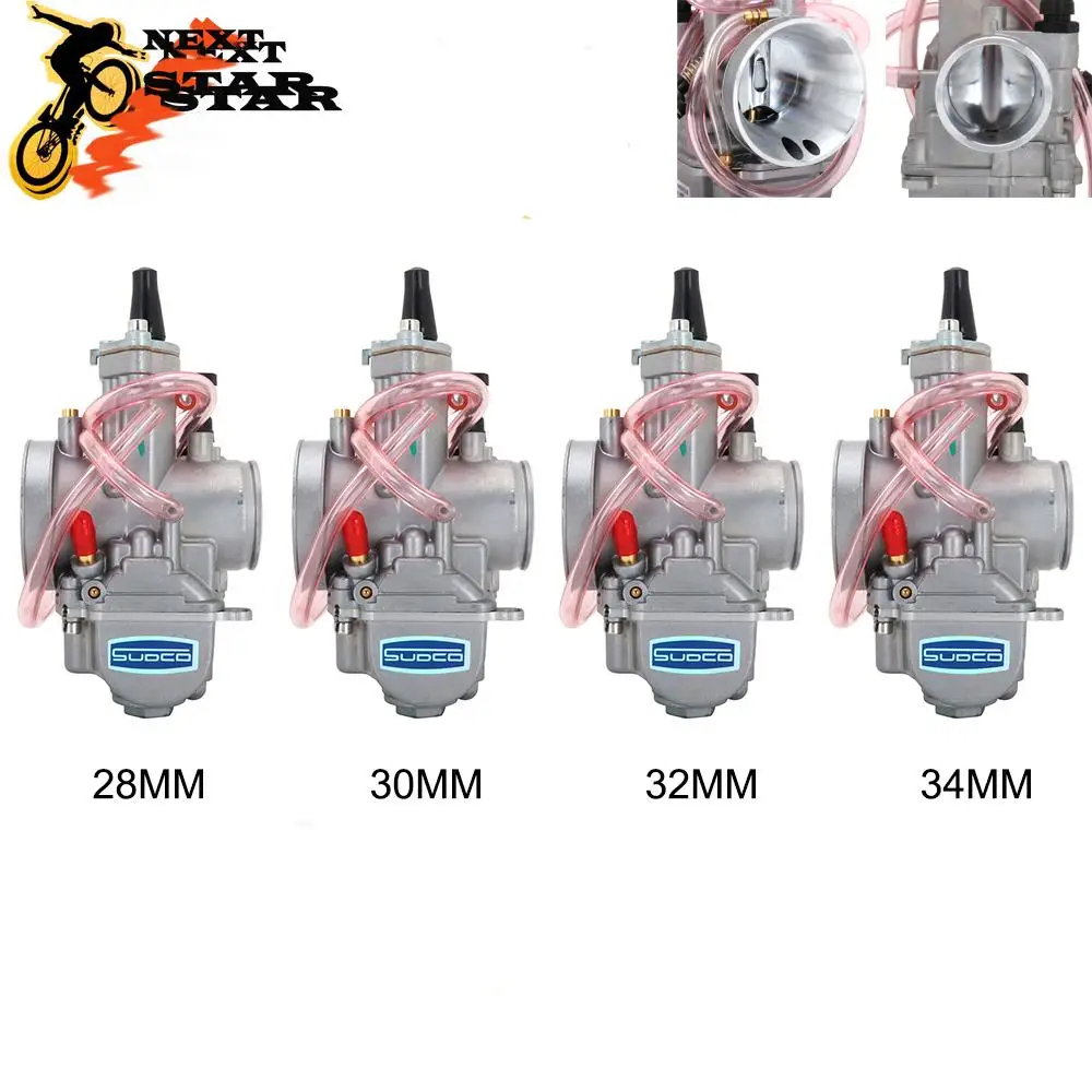 For Yamaha Suzuki Honda 75-250cc Universal For KOSO PWK 28 30 32 34 2T 4T For Keihin Mikuni Carburetor Carburador With Power Jet