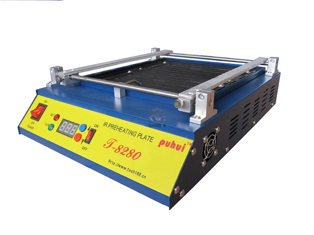 T8280 PCB Preheater T 8280 Hồng Ngoại Preheating Đĩa Miễn Phí Vận Chuyển 220V T-8280 IR-Preheating Lò Nướng Digisix