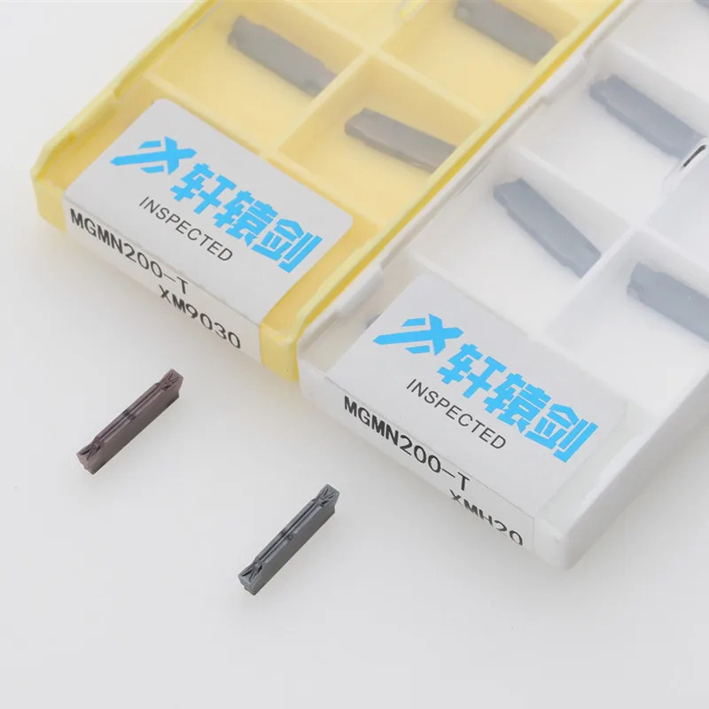 10PCS MGMN200-G 300-T 300-H 400-T 400-H 500-M CNC 스테인레스 스틸 데스크탑 그루 빙 선반