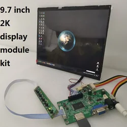 9.7 inch 2K LCD screen 2048x1536 IPS LCD screen module, VGA HDMI, Raspberry Pi 3, Xbox, PS4 compatible