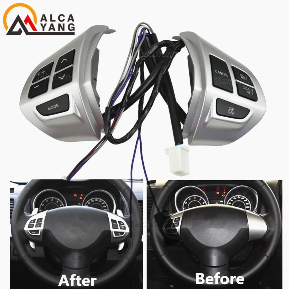 Car -styling buttons For Peugeot Citroen C-Crosser Multi-function Car steering wheel control buttons .