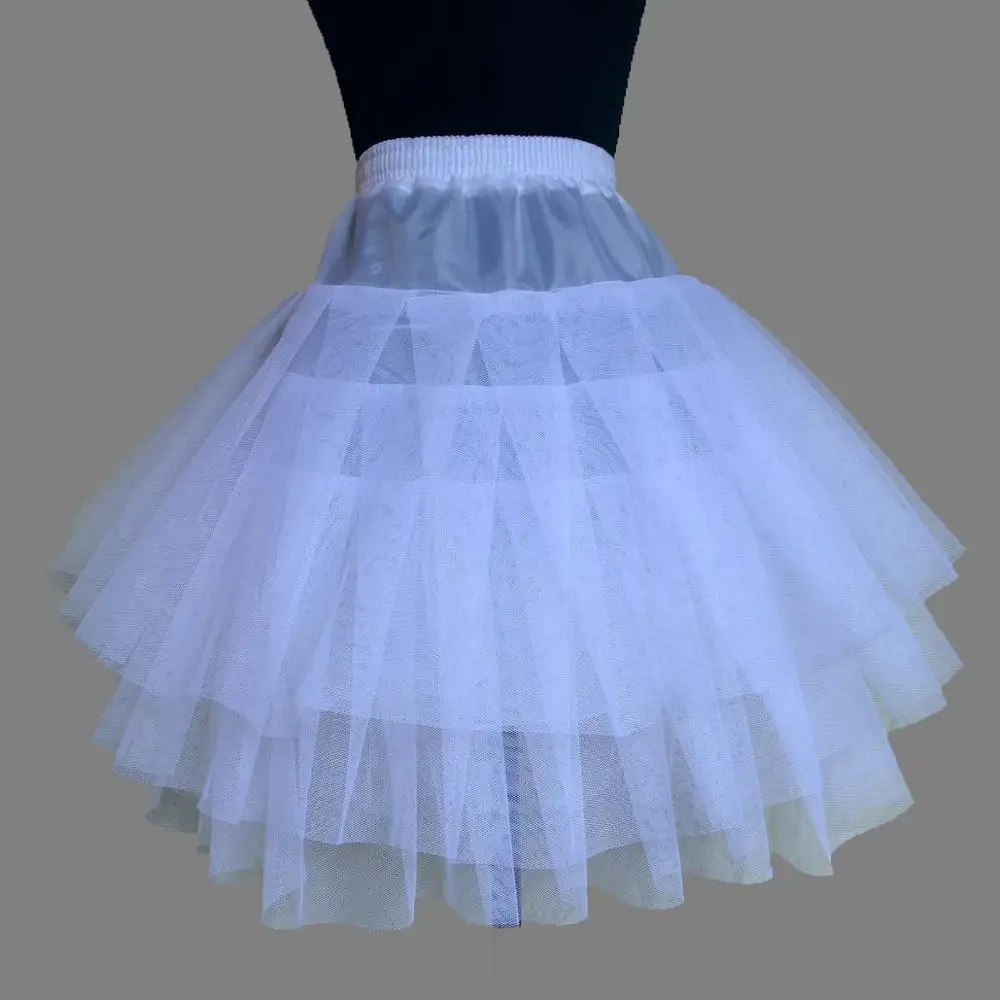 Pernikahan Aksesoris Anak Perempuan Petticoat Vestido Longo Gaun Bola Memetiknya Crinoline Rok Rok Dalam