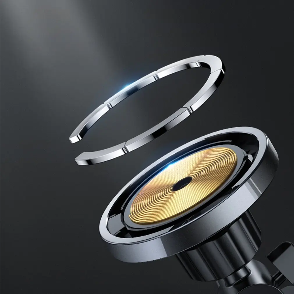 15W Qi Magnetische Drahtlose Auto Ladegerät Telefon Halter für iPhone 12 Pro Max Universal Wireless Lade Auto Telefon Halter für Huawei