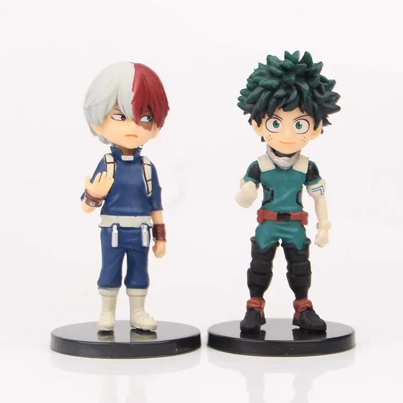 1pc My Hero Academia Action Figure PVC Model Toy Midoriya Izuku Bakugou Katsuki Todoroki Shouto Ochaco Uraraka Kirishima Eijiro