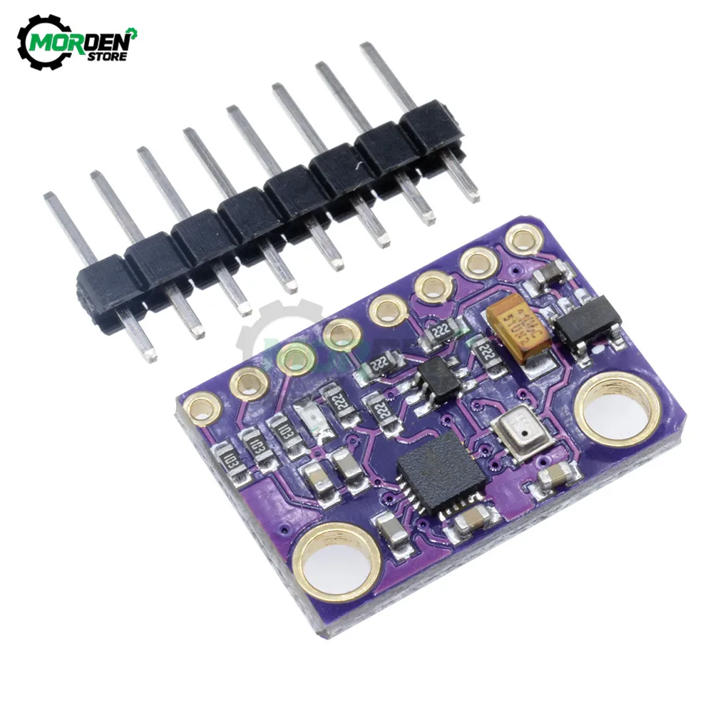 New MPU-9250 MPU9250 BMP280 SPI IIC/I2C 10DOF Acceleration Gyroscope Compass 9-Axis Sensor Board Module GY-91 For Arduino 3-5V