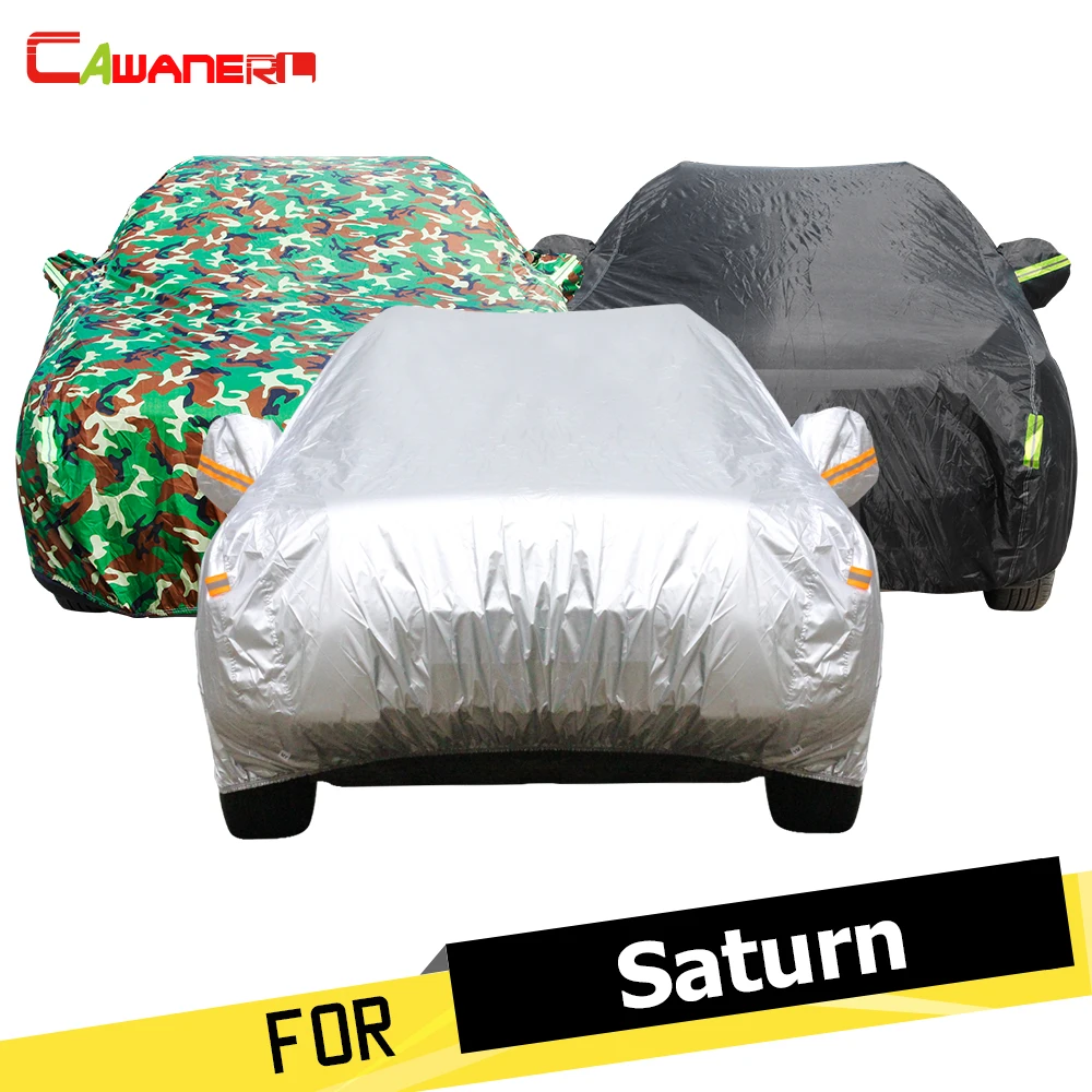 

Cawanerl Full Car Cover Auto Sun Anti UV Snow Rain Protection Cover Dustproof Fit For Saturn L-Series Outlook SL SW SC Vue