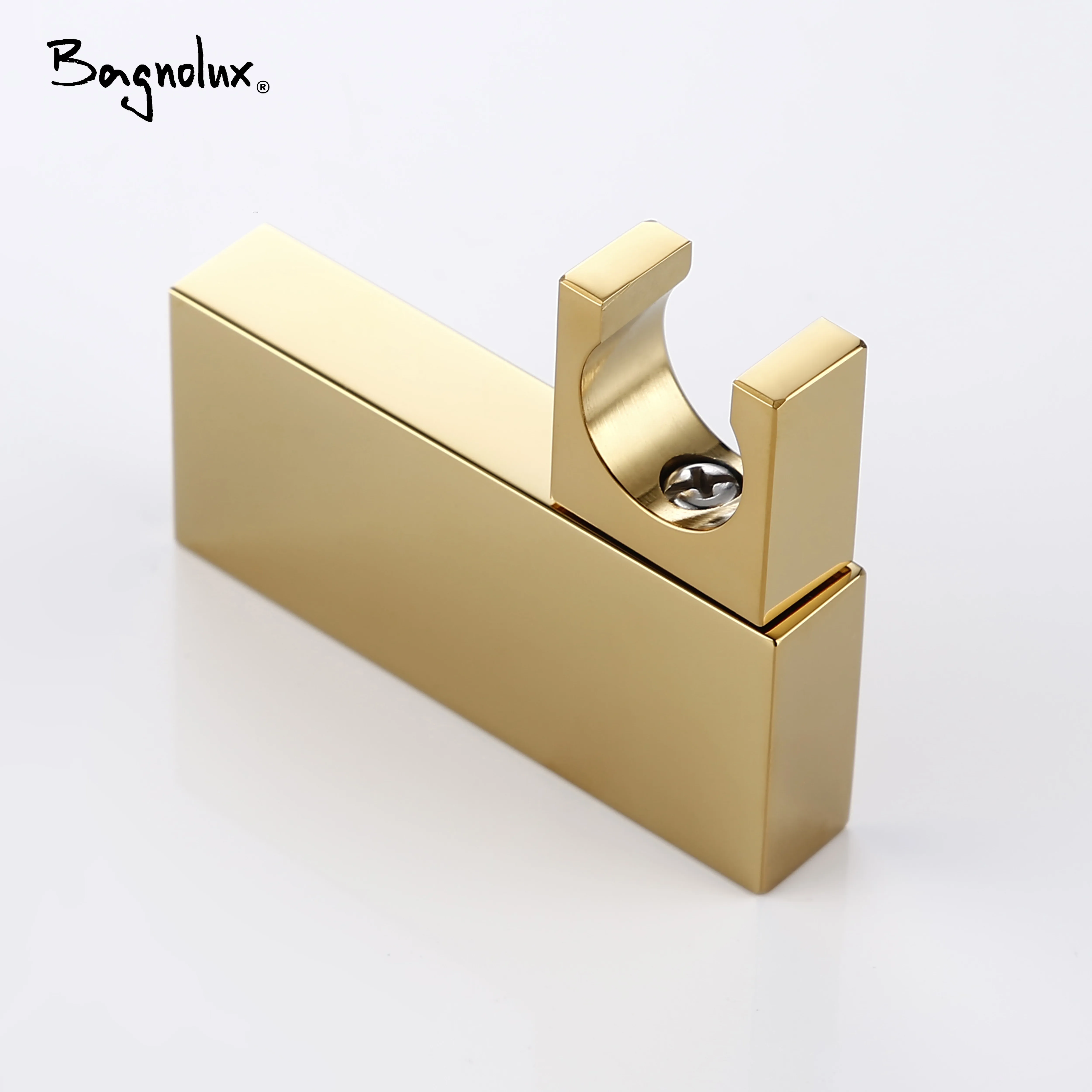 BagnoluxBathroom Faucet Replacement Parts Square Titanium Shower Holder