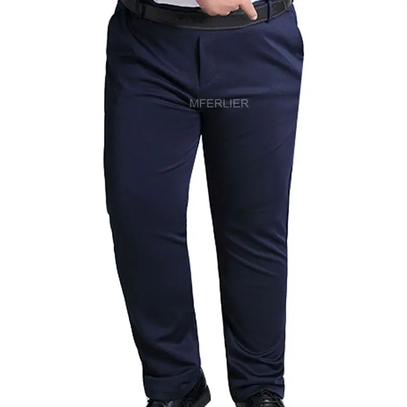 Summer Autumn pants men 5XL 6XL 7XL 8XL 9XL 10XL waist 138cm plus size trousers men 2 colors