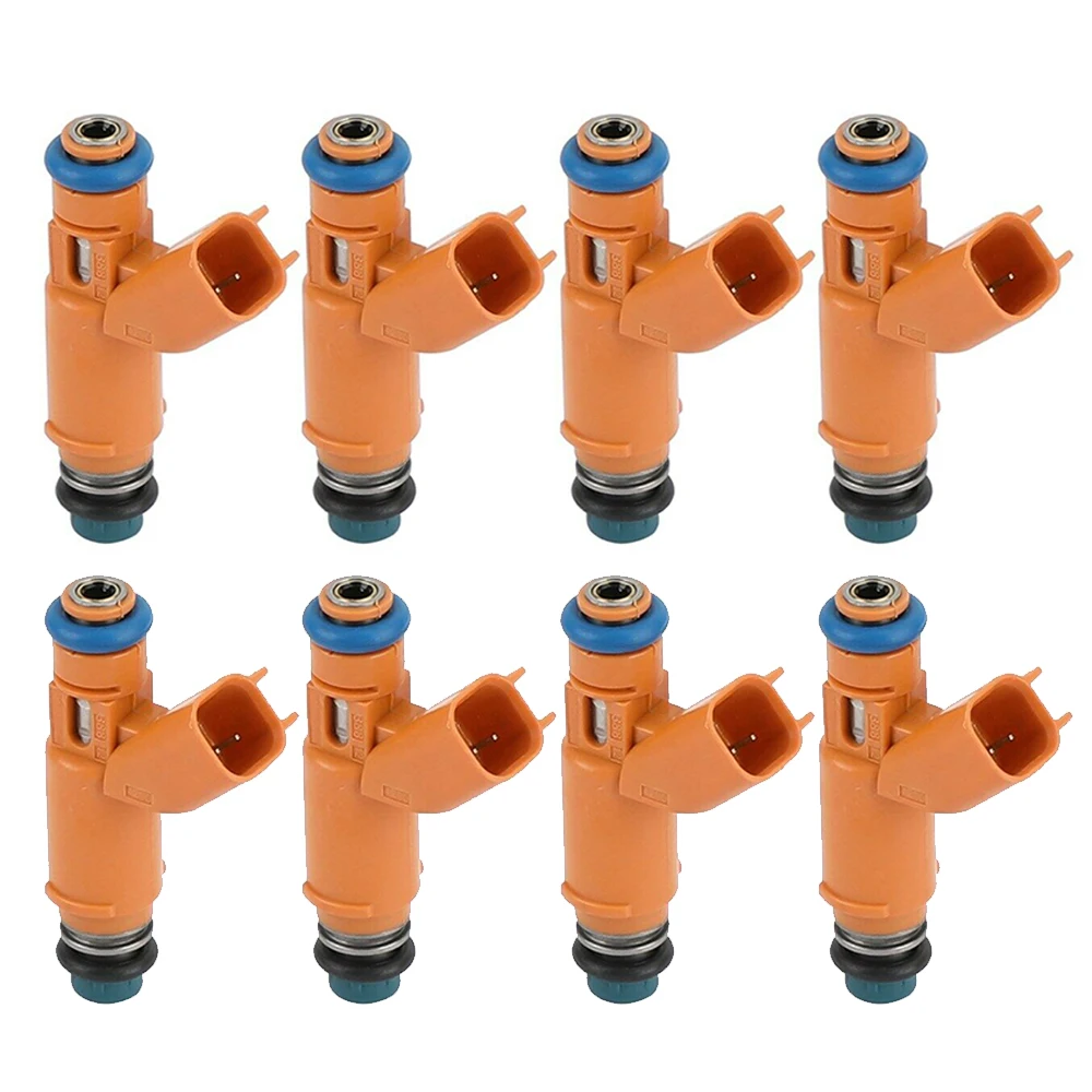 

Set of 8 Genuine OEM 195500-4260 2W93-AA 1955004260 2W93AA Fuel Injectors For Land Rover Jaguar S-Type XK8 4.2L 4.4L