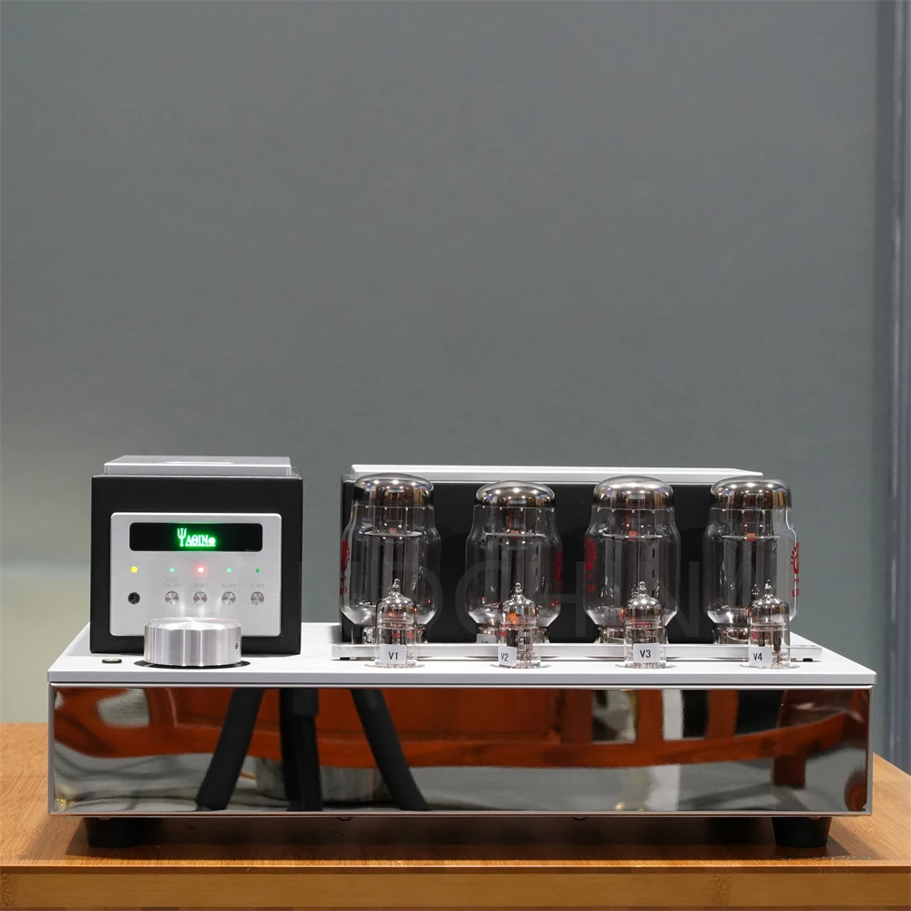 Yaqin MS-110B Vacuum Tube Home Amplifier SRPP Circuit KT88-98 Class AB1   2*50W 110V 220V