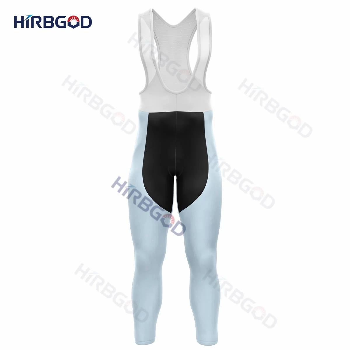 HIRBGOD 2022 New Cartoon Santa Claus Pattern Cycling Tights Quick Dry Polyester Material Winter Breathable Men's Cycling Pants