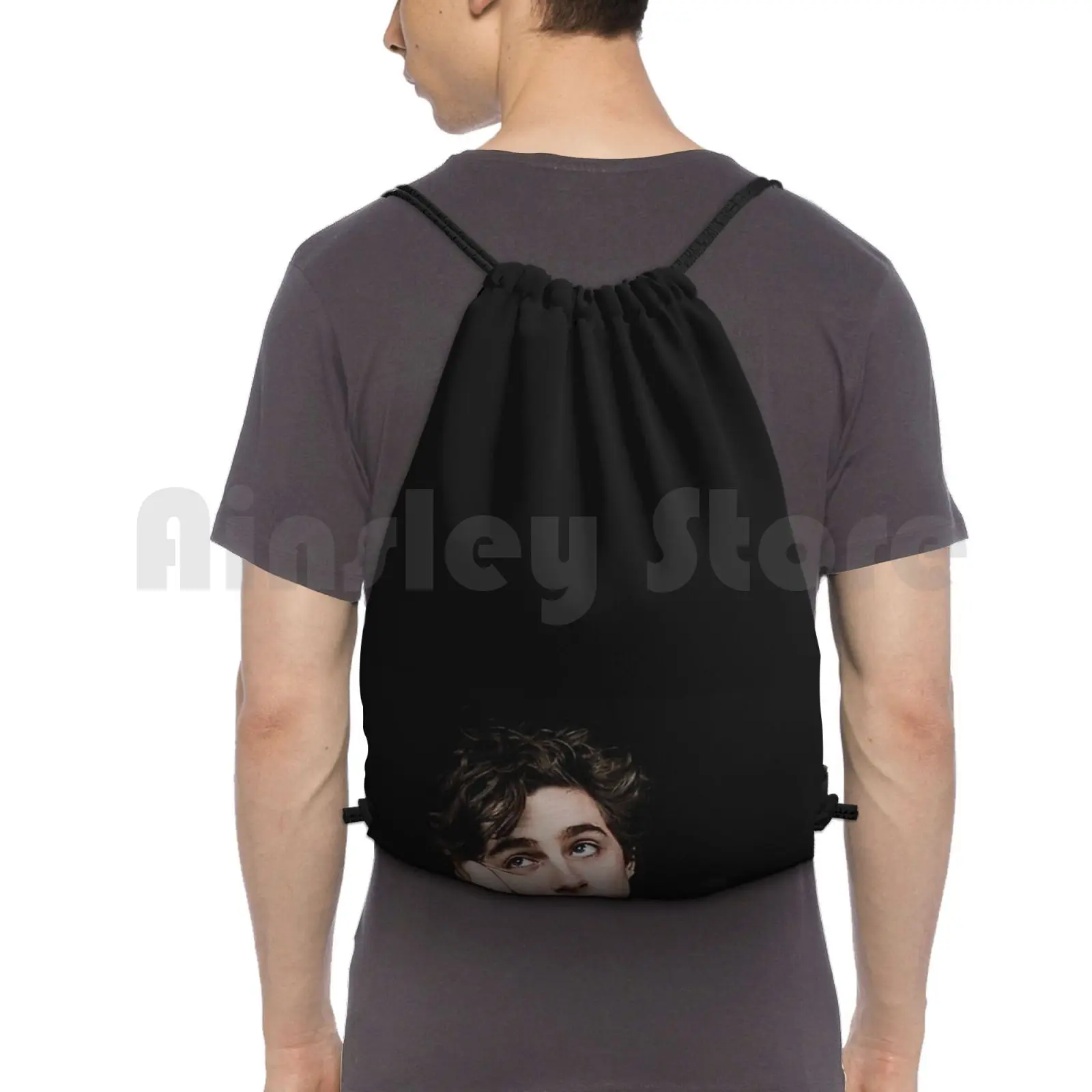 Timothée Chalamet Phone Case! And Notebook! Backpack Drawstring Bags Gym Bag Waterproof Timothée Chalamet And Fashion New