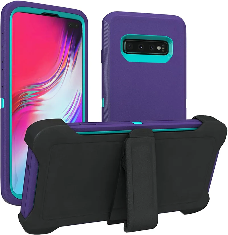 Defender Case for Samsung Galaxy S20 S21 Ultra S8 S9 S10 plus S7 edge S10E Note 10 8 9 Case Defend Shock Proof Aqua Cover