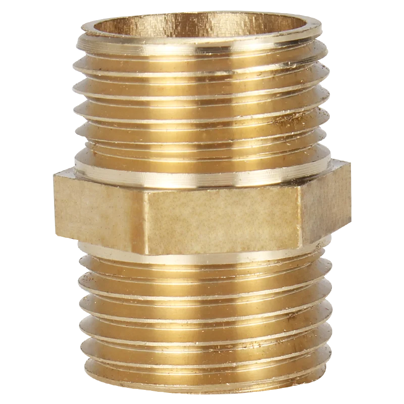 Brass Pipe Fitting Hex Nipple 1/8\