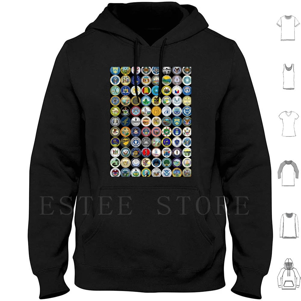 هوديس الأختام الرائعة بأكمام طويلة وأختام رائعة