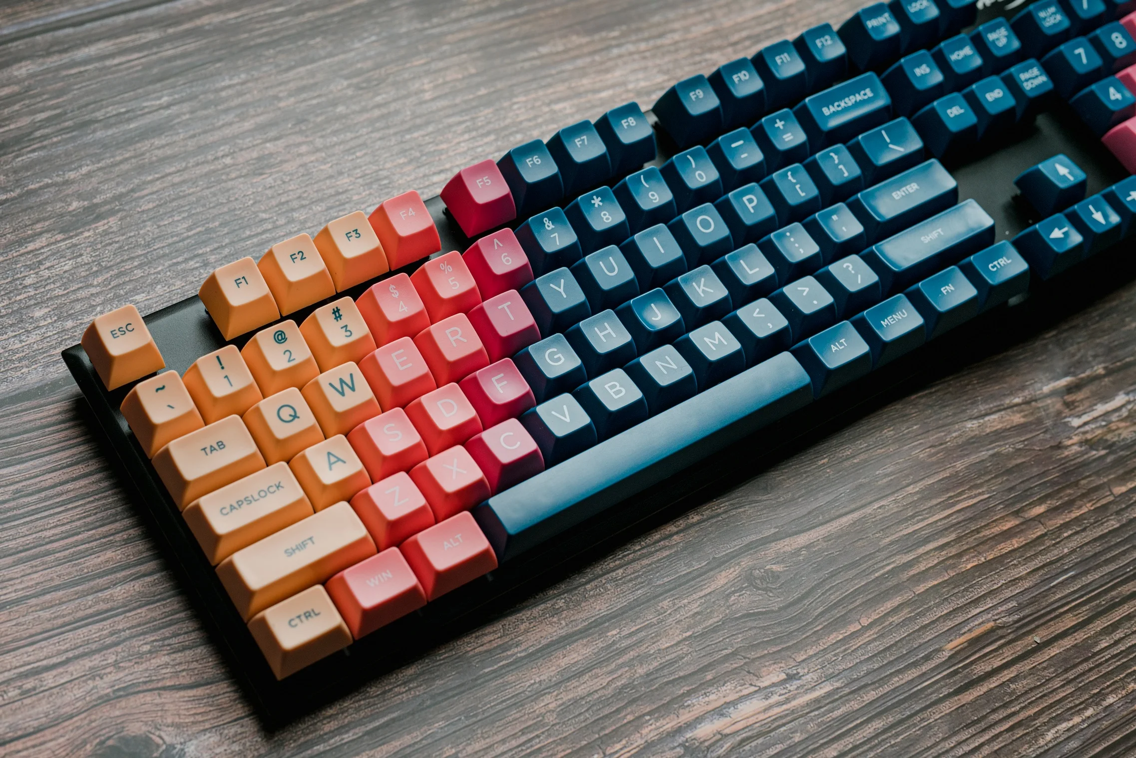 Vilebloom SA  vilebloom Keycap Set abs plastic retro beige for mechanical keyboard beige grey cyan gh60 xd64 xd84 xd96 87 104
