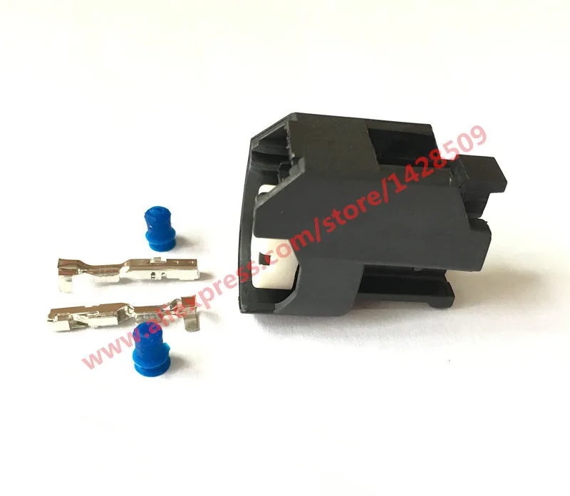 1 Set 2 Pin Delphi EV6 LS2 3 Id-1000 Injector Vrouwelijke Connector 15419715