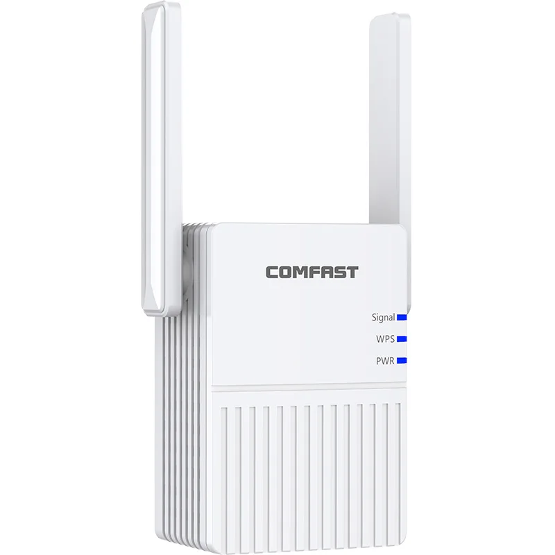 COMFAST WiFi Repeater N300 Wireless WiFi Amplifier Long Range Signal Amplifier Through Wall Speed Enhanced Extender Repeater