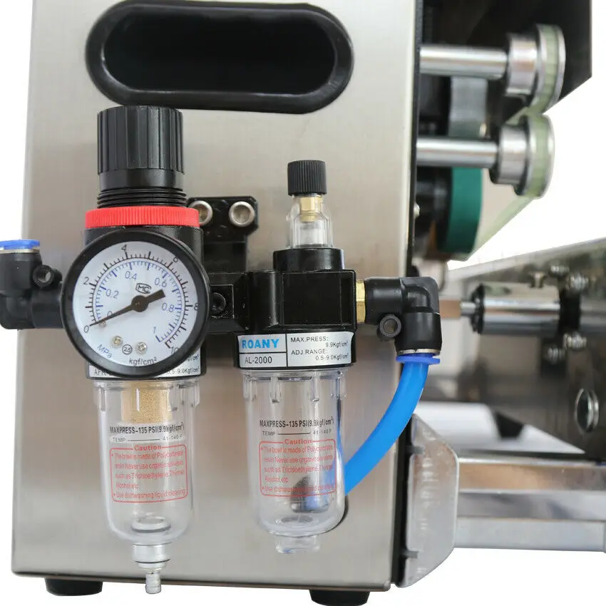 FRQM980 Brand New Continuous Band Sealer for Plastic Bags Film Sealing Heat Continuous Food Sealer