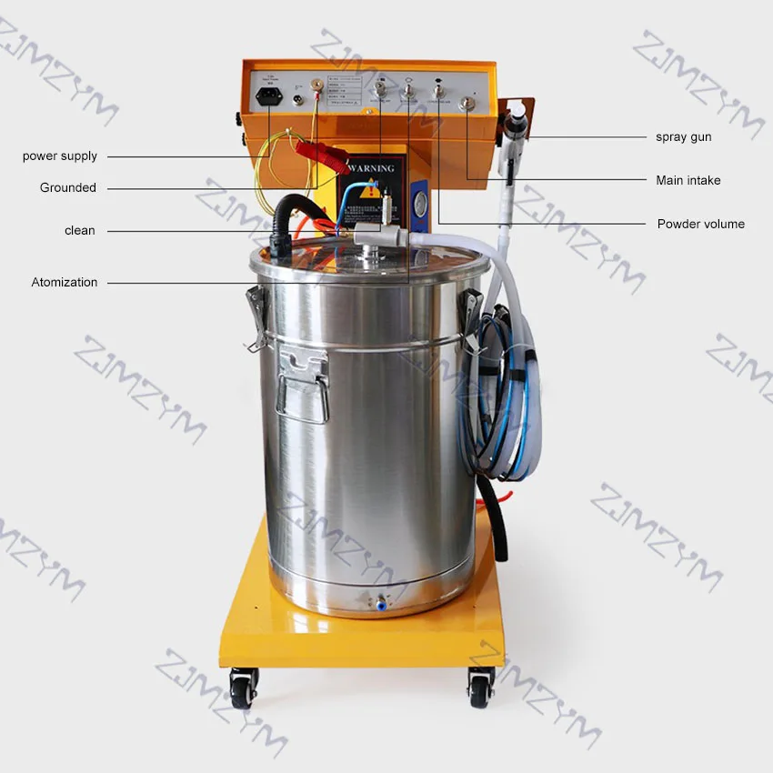 PISTOLA DE PULVERIZACIÓN de alta presión, máquina de recubrimiento de polvo electrostático de 35W, WH-880, sistema de experimentos de pintura, pulverización eléctrica, 220V