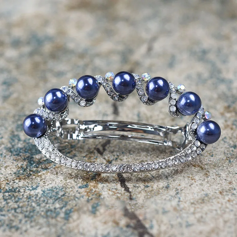 

Women headwear new cute rhinestone hair clip 2019 hair barrette pearl hair accessories for women