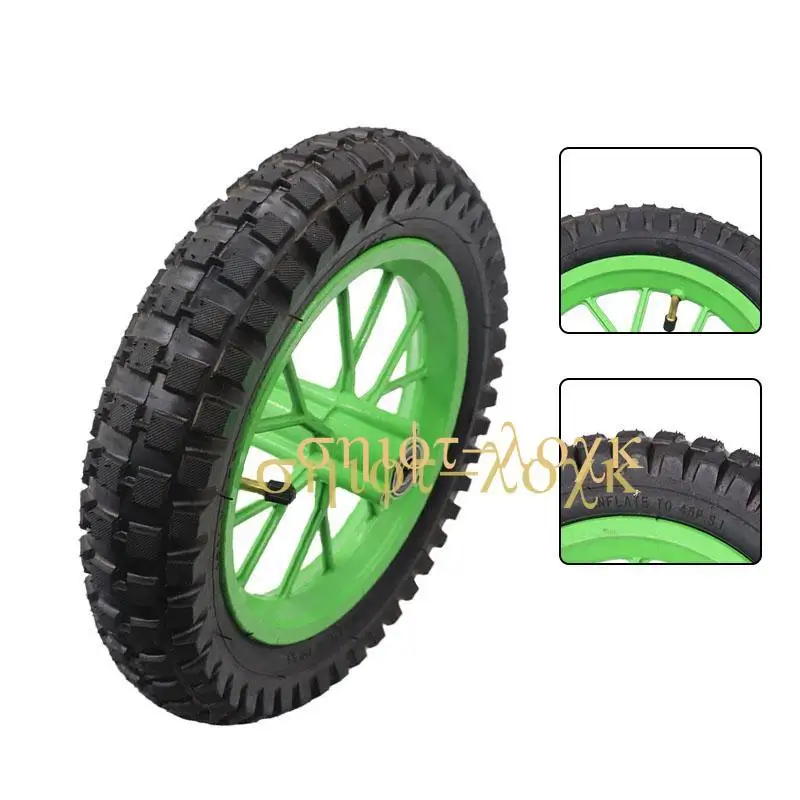 

Free shipping 12 1/2x2.75 Inner Tube and Outer Pneumatic Tire 12.5 inch Rear Wheel for Razor MX350 MX400 49cc Dirt-bike